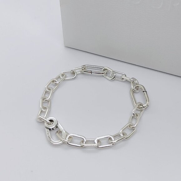 Pandora ME Link Chain Bracelet S925 Sterling Sliver with box - Picture 1 of 4